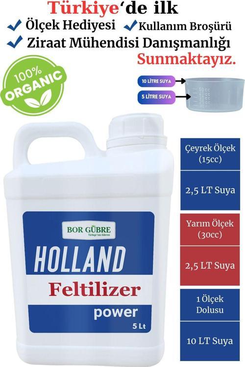 Yeni Nesil Holland Feltilizer Power-5 Lt -Köklenme, Direnç Ve  Kalite  Artar.