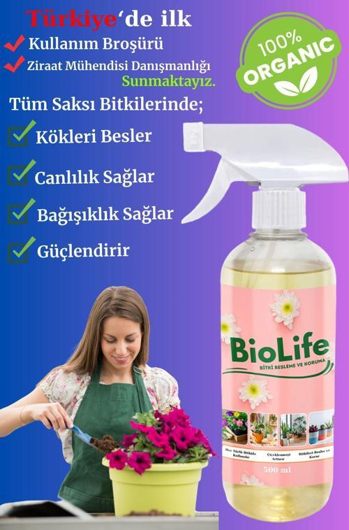 Bitki Besleme (500Ml) Bitkiler Için Atom Karışım. Bitkilerin Canlanmasını Sağlar.