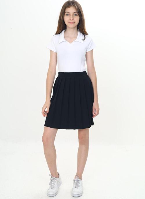 Toontoy Kız Çocuk Piliseli Okul Etek