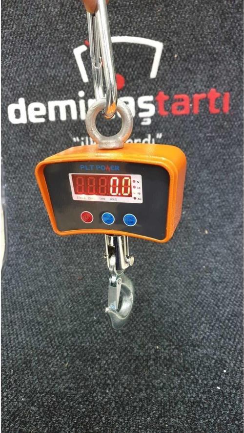 500 Kg Kapasiteli Metal Gövde Askılı Terazi - Vinç Kantarı - Calaska Tartı 500Vnc
