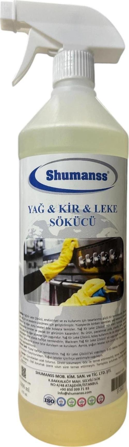 Yağ Kir Leke Sökücü 1 Lt