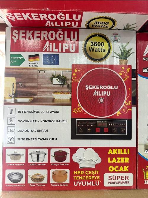 Lüx Elektrikli 3500 Watt Lazer Isıtıcı Ocak Dokunmatik