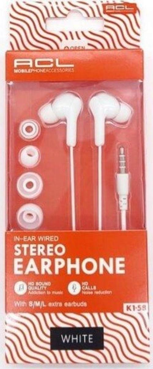 Model: K1-58 3.5Mm Jack Mikrofonlu S,M,L Silikonlu Kulaklık Kablolu