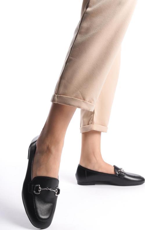 Kadın Günlük Rahat Tokalı Casual Klasik Ayakkabı Babet B22