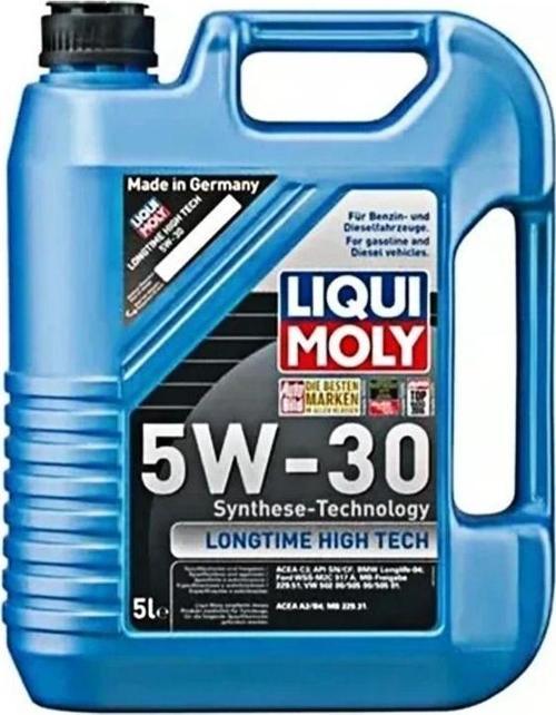 5W30 Dpf'Li Sentetik Longtıme Hıgh Tech 5 Litre Motor Yağı 9507 ( Üretim Yılı: 2024 )