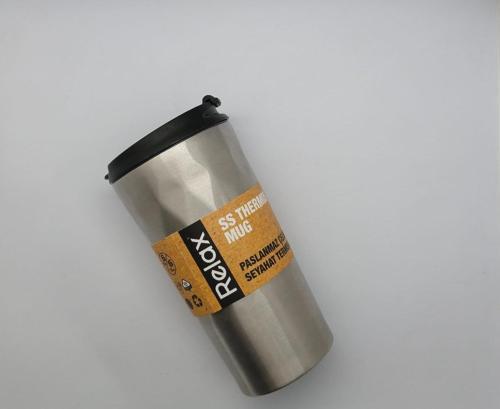 SS THERMOSS MUG PASLANMAZ ÇELİK SEYAHAT TERMOSU 350 ML