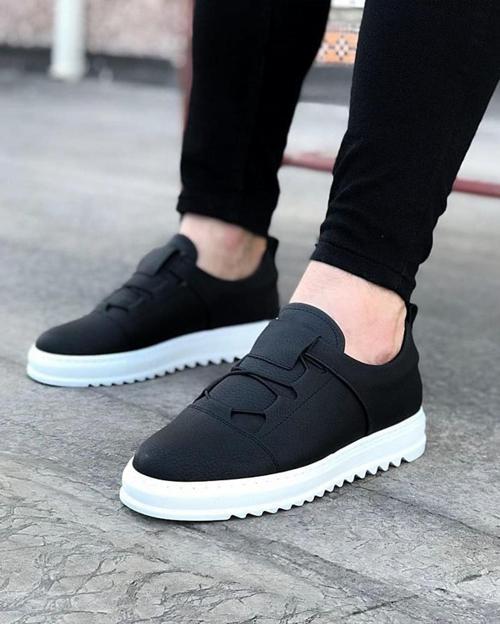 HS036 Siyah Erkek Casual Ayakkabı
