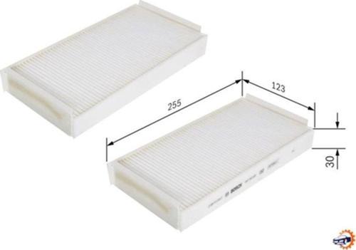 Polen Filtresi W210 E200 95-02 S210 96-03 W220 03-05 C215 99-06 0986tf0079 1987432020