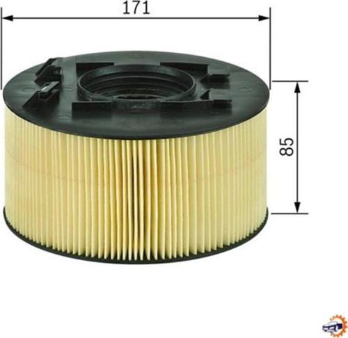 Hava Filtresi Bmw 3 E46 316i-318i 01 1457433093
