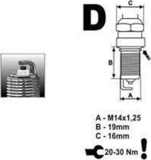 Buji Fr8dc Ea Rez. Favorit Forman Doblo Palıo 1.2