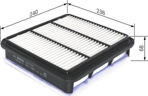 F026400221 Hava Filtresi Mıtsubıshı L200 2.5 Dı D 05