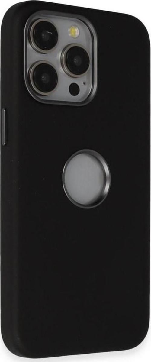 İPhone 15 Pro Max Uyumlu Siyah Dero Kılıf 