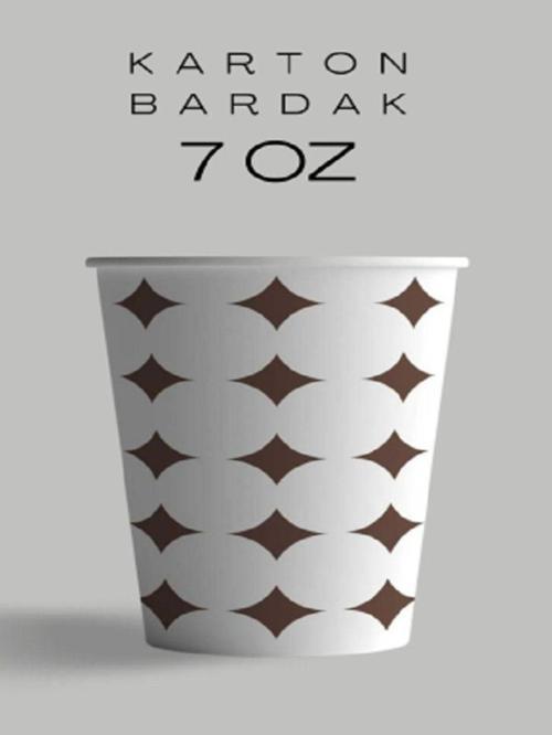 Karton Bardak 3000 Adet 7 Oz Mse Ticaret