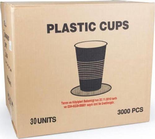 Plastik Bardak 3000'Li 1 Koli