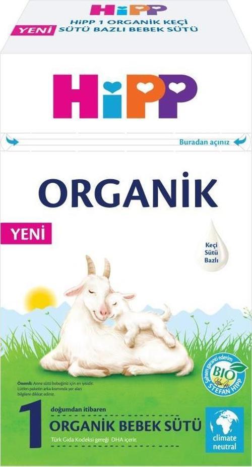 p 1 Organik Keçisütü Bazlı Bebek Sütü 400 Gr