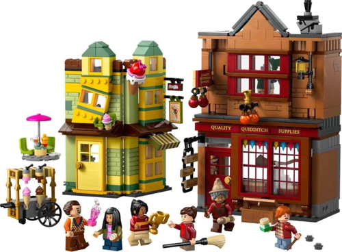 Nessiworld LEGO Harry Potter Kaliteli Quidditch Malzemeleri ve Dondurma Salonu 76452