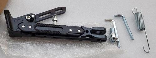 Yan Sehba Set Alımınyum Sıyah (Ayarlı) Ünıversal