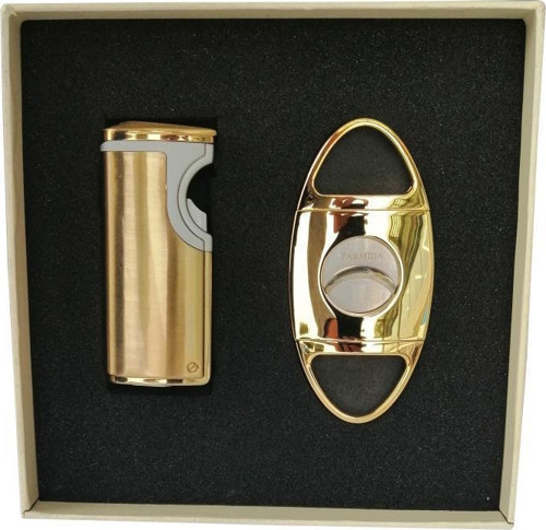 Çakmak Kesici İkili Gold Puro Set