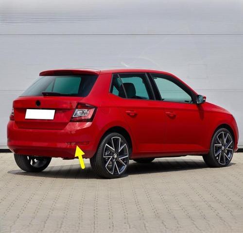 Skoda Fabia 2019-2021 Arka Tampon Sağ Reflektör Kedi Gözü 6V6945106