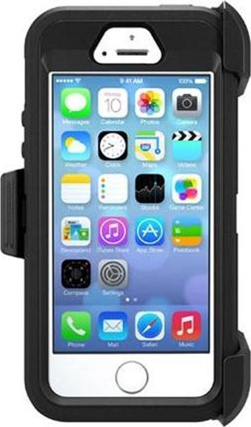 iPhone SE/5S/5 Defender Kılıf - Siyah