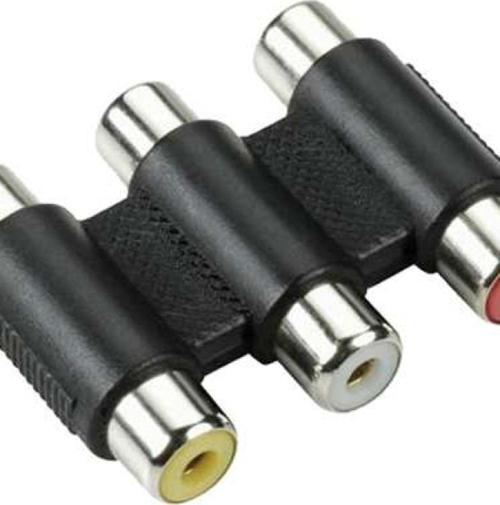 Ca543 3Rca Dişi To 3Rca Dişi Çevirici yeşil