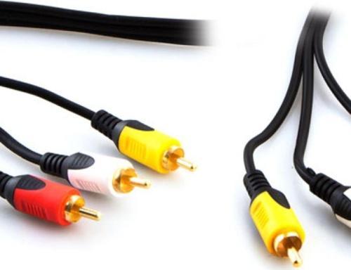 S-Link Sl-Rca10 3Rca To 3Rca 10M Gold Kablo No Color