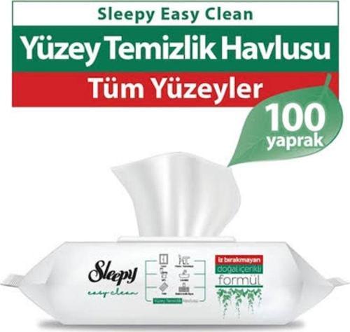 Yüzey Temizlik Havlusu Beyaz Sabun 100Lü