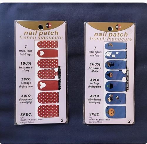 Nail Art Tırnak Süsleme Kalp Tırnak dövmesi