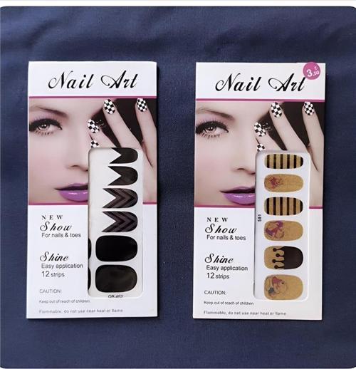 Nail Art Tırnak Süsleme Çiçek Üçgen dövmesi