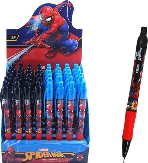 Versatil Kalem Spıderman Metal Başlıklı