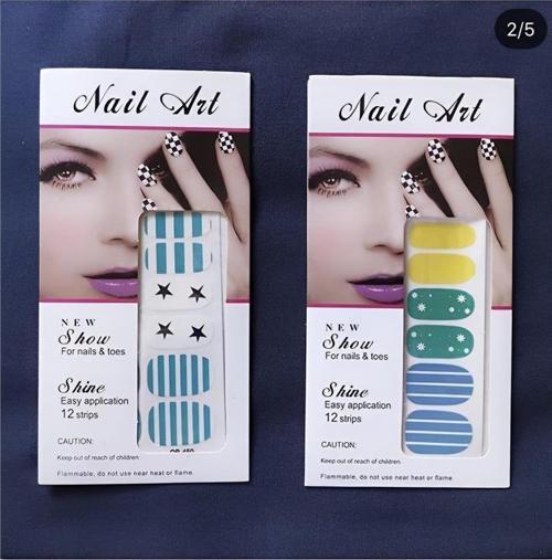 Nail Art Tırnak Süsleme Çiçek Rengarenk dövmesi