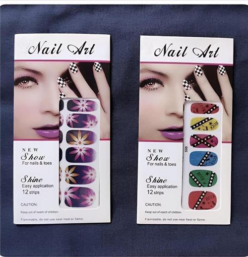 Nail Art Tırnak Süsleme Yıldız dövmesi