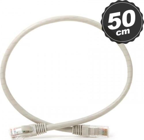 Inca Cat6 26 Awg 0,50Mt Gri Patch Kablo SİYAH
