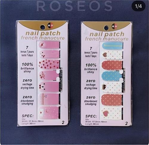 Nail Art Tırnak Süsleme Geometri dövmesi