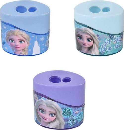 Kalemtıraş Frozen Hazneli & Çift Bıçaklı AÇIKMAVİ