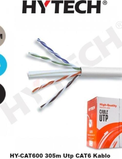 Hy-Cat600 305Mt Utp Cat 6 Kablo