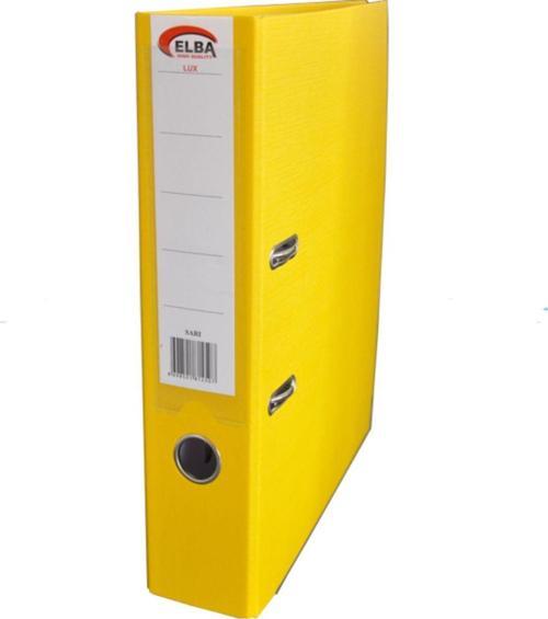 Elba Büro Klasör Geniş Plastik SARI