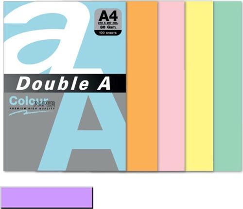 Renkli Kağıt 100 Lü A4 80 Gr Lavanta