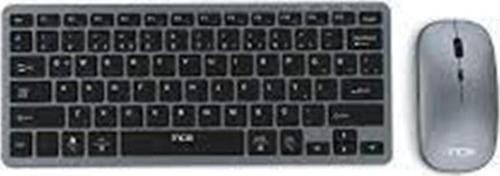 Ibk-572Bt Blut. 2.4G Smart Keyboard Mouse Set Gümüş - Siyah