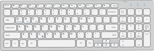 Kb-80W Beyaz/Gümüş 2.4Ghz Ultra İnce Q Mac Gümüş - Siyah