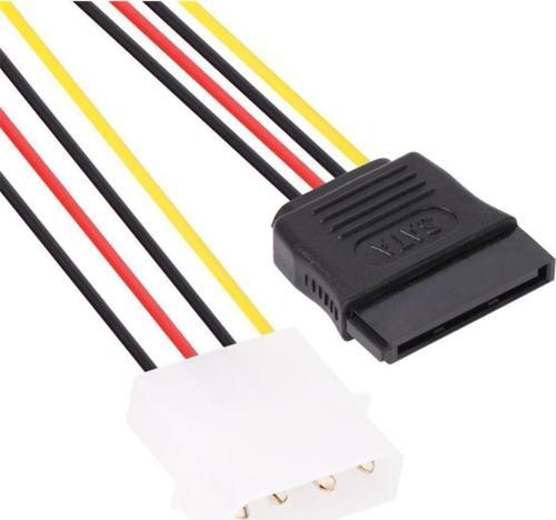 Ce351-0.15 Tekli Sata Power Kablo 0.15Mt Siyah