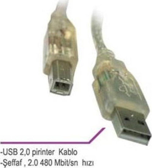 S-Lınk Sl-U2015 1.5Mt 2.0 Usb Yazıcı Kablosu