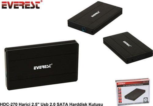 Hdc-270 Harici 2.5" Usb 2.0 Sata Harddisk Kutusu