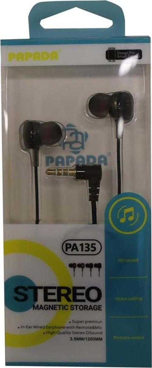 Papada Pa135 Siyah Renk Mikrofonlu Kulaklık belirtilmemiş
