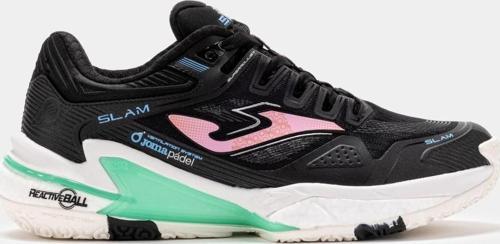 Slam Kadın Siyah Toprak - Sert Kort Tenis & Padel Ayakkabısı TSLALS2502OM