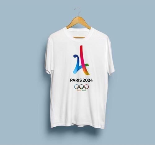Oversize Paris 2024 Olimpiyat Tasarım Unisex T-shirt