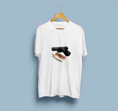 Oversize Tabanca ve Mermiler unisex T-shirt