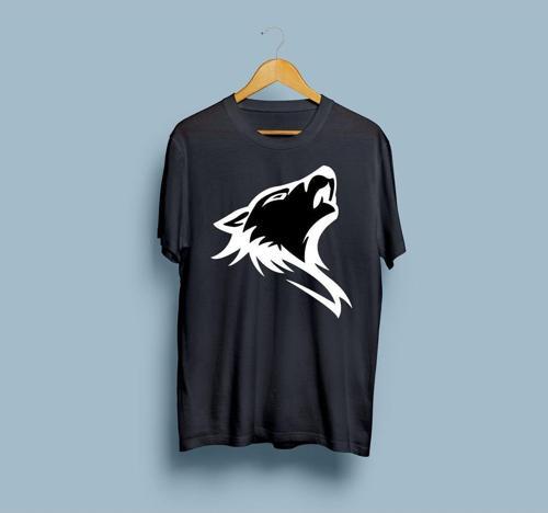 Oversize Kurt tasarımlı unisex T-shirt