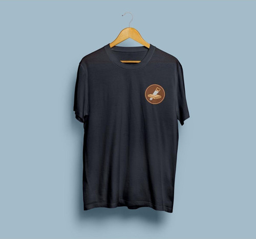 Oversize Marangoz / Carpenter Cep logolu Unisex T-shirt