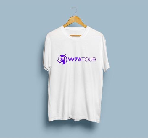 Oversize WTA Tour Tenis Turnuvası Tasarım unisex T-shirt